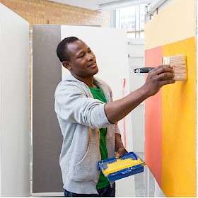 Farbtechnik und Raumgestaltung